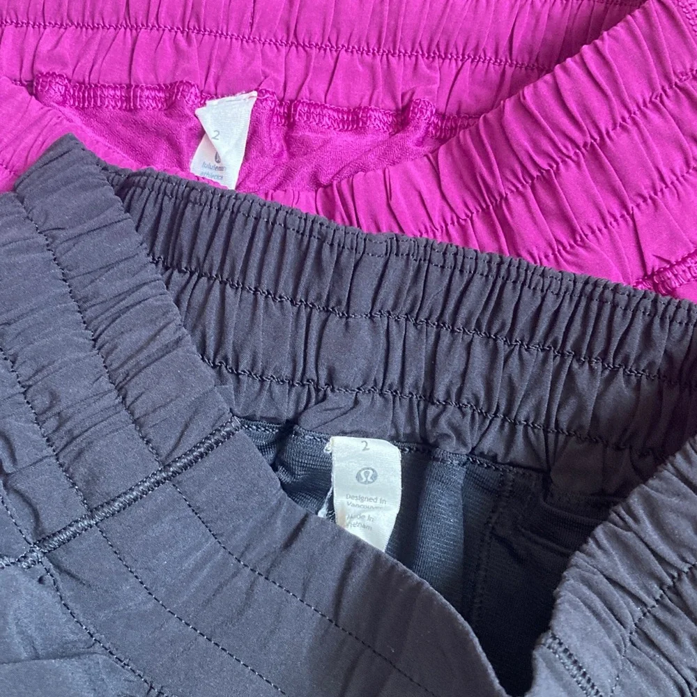 Set of 2 Lululemon Athletic Shorts.